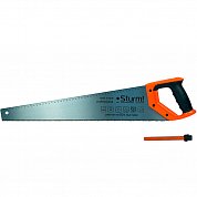 Ножовка по дереву, 550 мм с карандашом, 11-12 зуб на дюйм  ШТУРМ